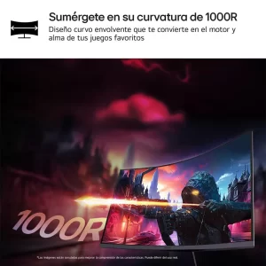 MONITOR LG 27 27GS60QC ULTRAGEAR HDCURVO