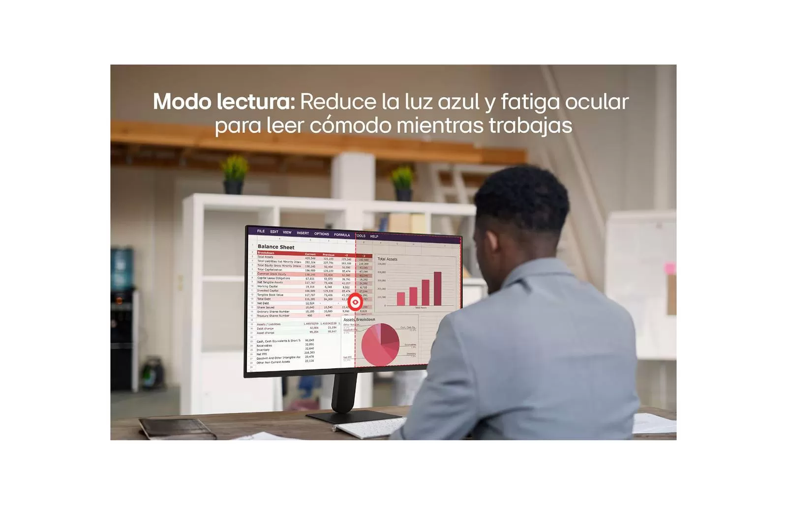 MONITOR LG 24 PULGADAS 24U411A FHD IPS 120Hz S/ BORDES - Imagen 2