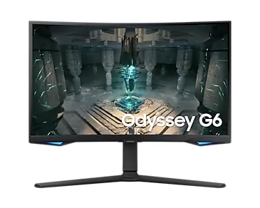 Monitor Samsung 27 pulgadas, Odyssey G6, QHD, 2560 x 1440, Gamer, Curvatura 1000R, SMART, 240Hz, 1ms, LS27BG650ELXZX - Imagen 5