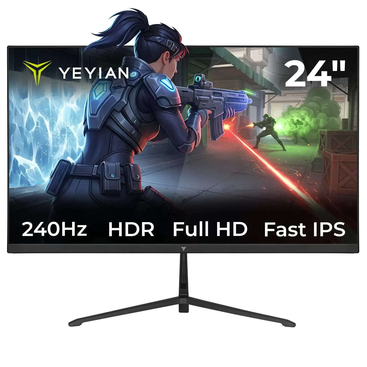 Monitor Gamer 23.8 Pulgadas Yeyian Modelo: YMF-FP24-M1