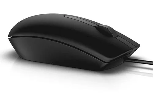 Mouse DELL MS116 , Negro, USB, Óptico