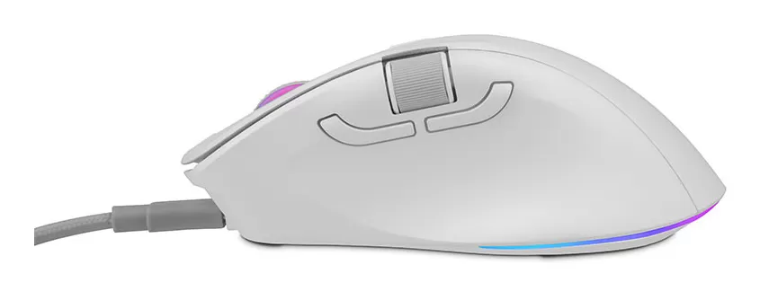 GETTTECH MOUSE INALAMB GGM-RGBTR-01-WH - Imagen 4