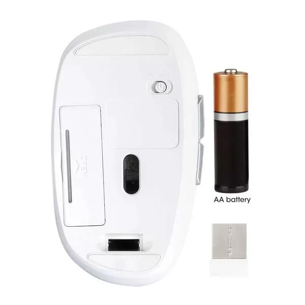 190350 MOUSE OPTICO INALAMBRICO BLANCO. - Imagen 2