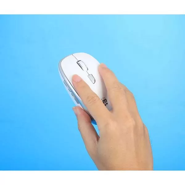 190350 MOUSE OPTICO INALAMBRICO BLANCO. - Imagen 4