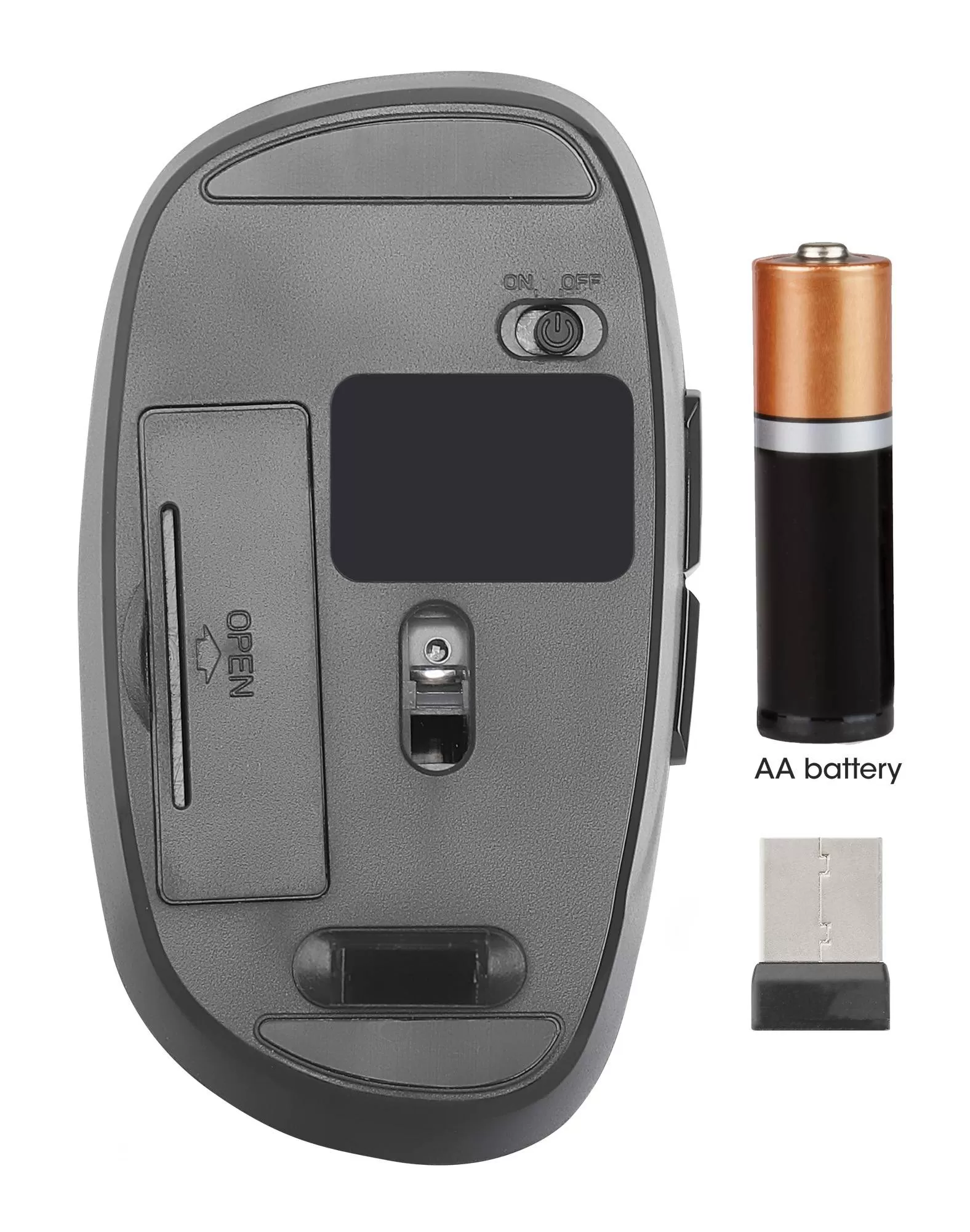 190367 Mouse Optico Inalambrico Negro. - Imagen 4