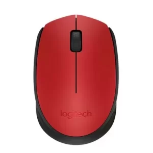 Mouse LOGITECH M170, Rojo, RF inalámbrico