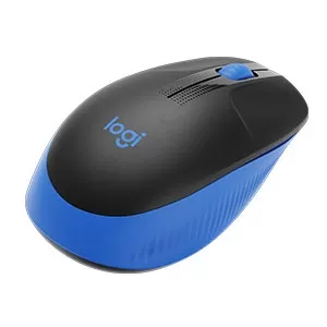 Mouse Inalámbrico LOGITECH M190, Azul, Inalámbrico