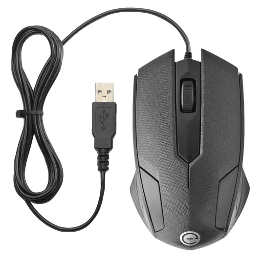 Mouse Easy Line, Negro, Óptico, 1200 DPI - Imagen 3