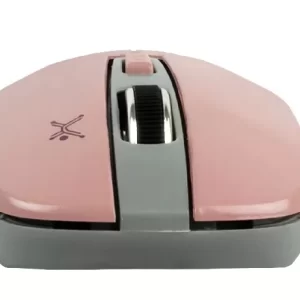 Mouse Inalámbrico PERFECT CHOICE Essentials, Rosa, Inalámbrico, 800/1200/1600 DPI