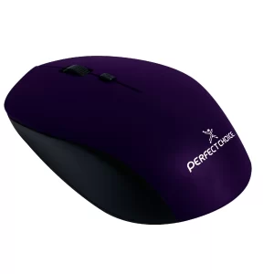 Mouse Inalámbrico con Sensor Óptico Conector USB 1600 DPI Root Pro Color Morado | PERFECT CHOICE