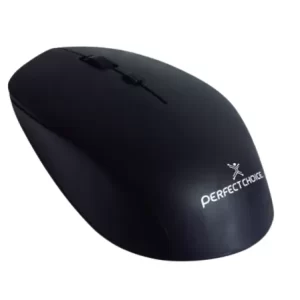 Mouse Inalámbrico con Sensor Óptico Conector USB 1600 DPI Root Pro Color Negro | PERFECT CHOICE