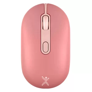 Mouse Recargable 2.4GHz + Bluetooth Clic Silencioso COLORI Color Rosa | PERFECT CHOICE