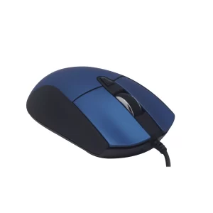 Mouse Naceb Technology NA-0115A, Azul, 6 botones, Alámbrico, Óptico, 800 - 2400 DPI