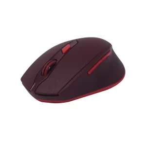 Mosue Naceb Technology NA-0119R, Rojo, 6 botones, Inalámbrico, 1200 - 2400 DPI