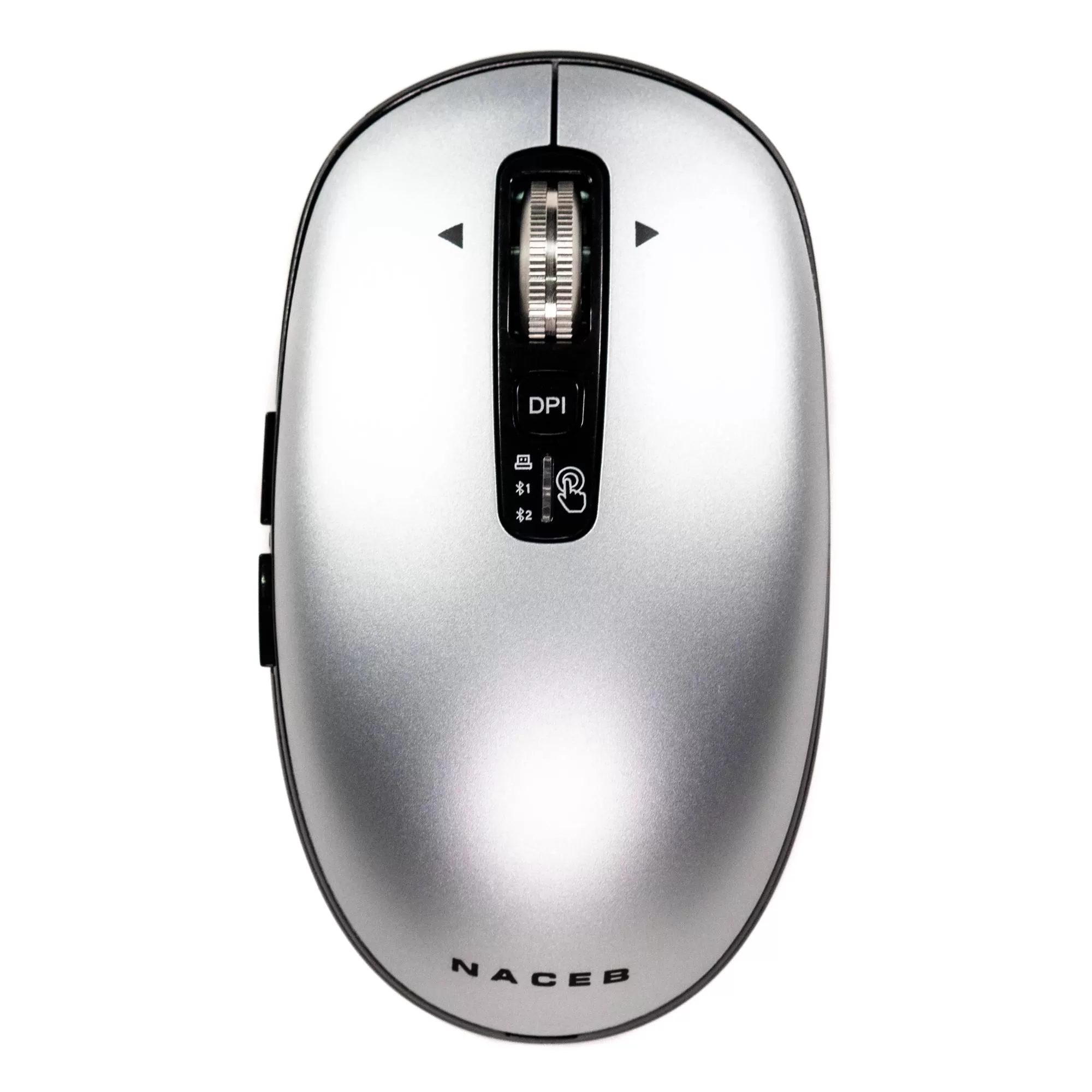 Mouse Inalambrico Naceb Slim Gris NA-0131G - Imagen 3