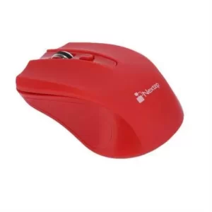 Mouse Nextep Inalámbrico NE-411 USB Color Rojo 1600 dpi Batería Incluidas 4 botones utiliza 2 baterías AAA Interfaz Micro-nodo USB Windows / IOS