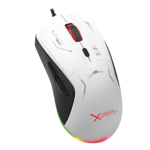Mouse GAMER XST-401 BLANCO-NEGRO. XSAMGA2WB.