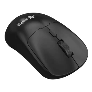 Mouse Inalámbrico Recargable Stylos STPMOI7B 1,600 Dpi 3 Niveles 4 Botones Conexión USB Nano 2.4Ghz Negro