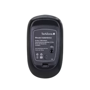 Mouse inalámbrico Terra 02 TechZone, de 1600 DP'Is, 4 botones, texturizado rubber color verde, 1 año de garantía.