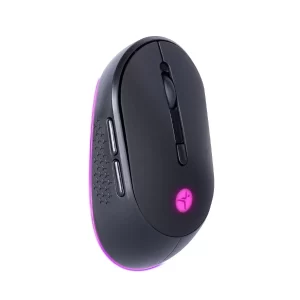 Mouse THUNDER Inalámbrico recargable, bluetooth, DPI:1200,2400, 3200, TECHZONE TZACMOI24  Cambio de luz RGB y navegación