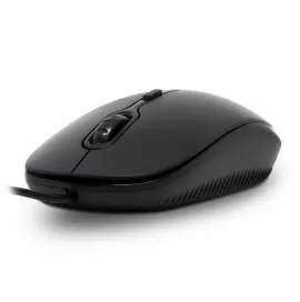 Mouse Alámbrico VORAGO MO-100 , Negro, Alámbrico, Óptico, 1200 DPI