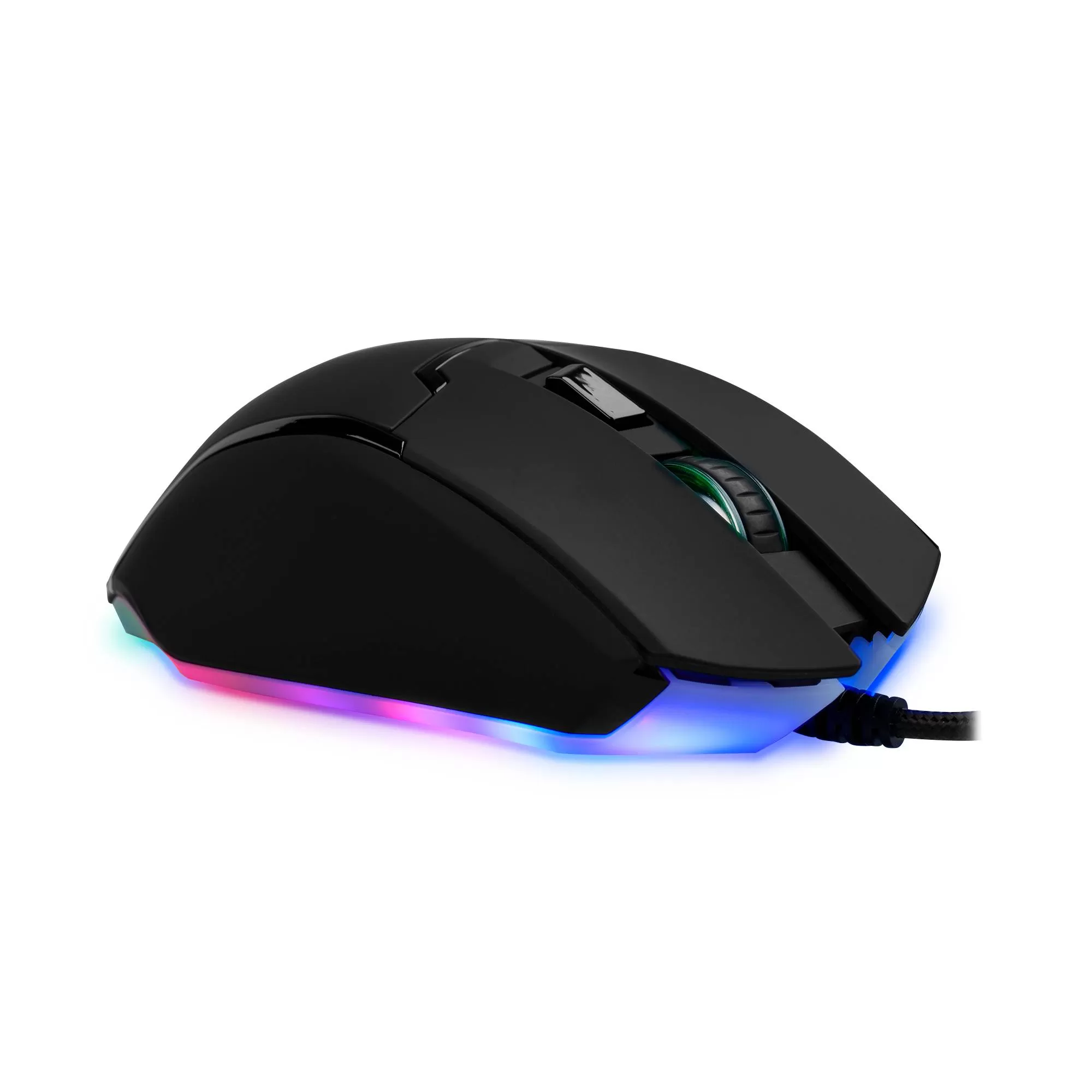 MOUSE VORAGO START THE GAME MO-504 RGB CONFIGURABLE SOFTWARE HASTA 6,400 DPI'S USB NEGRO - Imagen 2