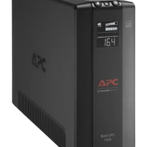No Break Capacidad 1500 VA, 900 W, 120 V con APC BX1500M-LM60, 1500 VA, 900 W, 16 h, Negro, Industrial y Oficina