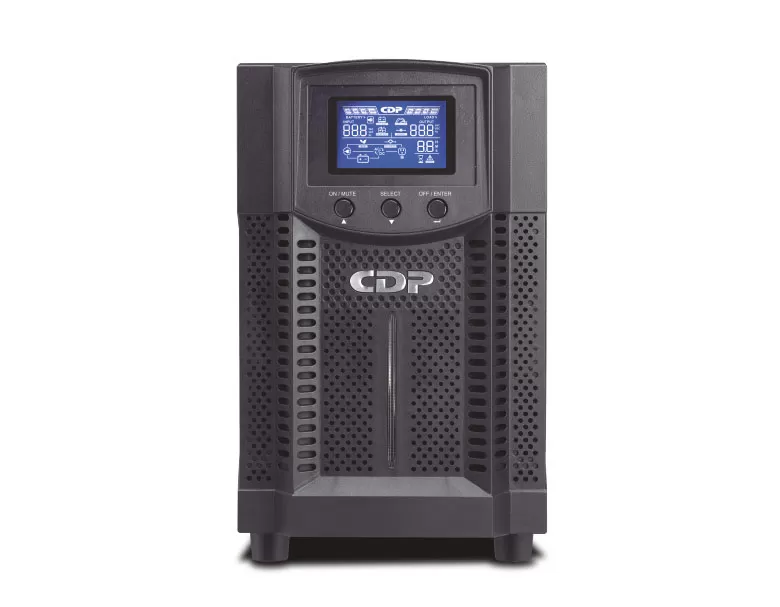 No-Break CDP UPO11-3 3000VA/2700W FP 0.9 Online UPS Torre, LCD 120 Vac - Imagen 2