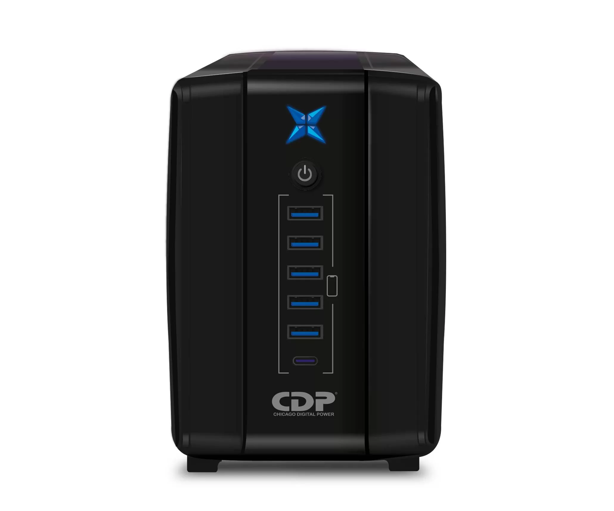 No-Break CDP R-UPR1008 1000VA/500W UPS Interactiva AVR 8 Salidas, 300 Julios, 120 Vac