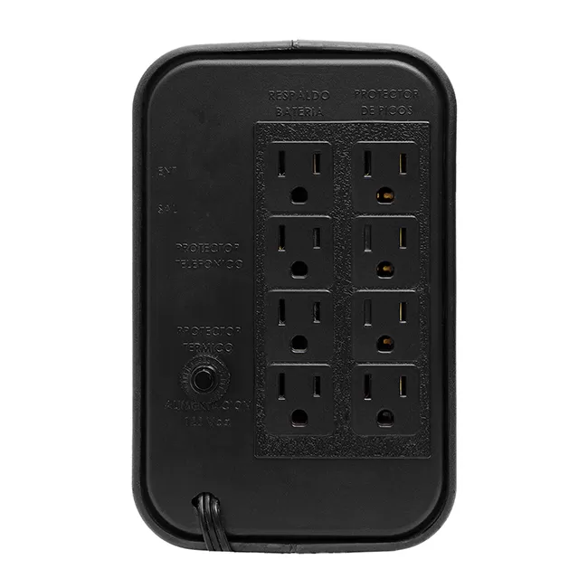 No Break MT 805 con regulador y supresor integrado. Capacidad 800 VA. Respaldo 17 minutos carga Media - Imagen 5