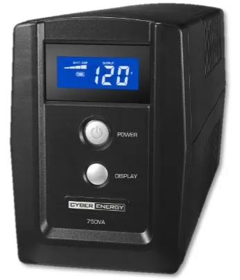 No-Break CyberPower OM750ATLCD, 750 VA, 300 W, 8 h, Negro