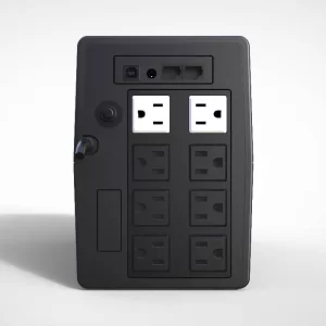 No Break Interactivo SKE Energy GP1000 1000va/600w, Color Negro y Gris, Voltaje de Entrada y Salida 120V