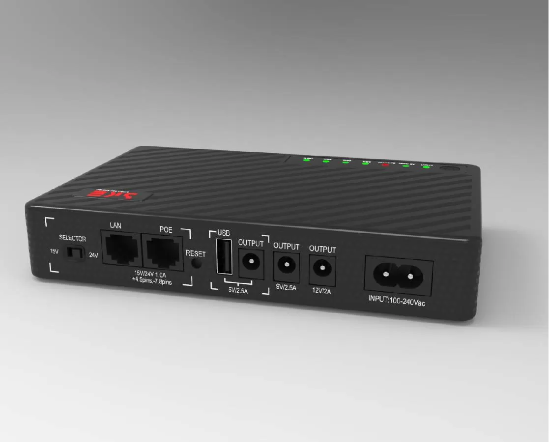 Mini DC UPS SKE POE-30N 30W