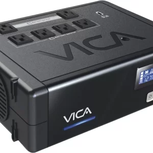 No Break interactivo REV 700, 700VA/400W, 6 NEMA 5-15R protegidos, entrada 127VCA 60Hz, salida 110/120VCA, pantalla LCD, 1 Puerto USB para recarga