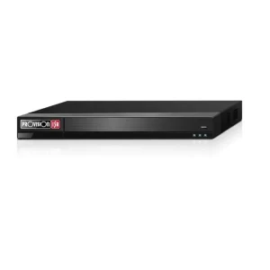 NVR de 16 canales PoE, soporta cámaras IP de 12 MP, 2 SATA para HDD 10 TB, HDMI, metadatos, DDA2, Check point