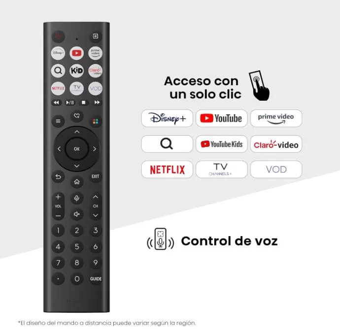 Televisor Hisense 85A65NV, 85 pulgadas, LED 4K UHD, 3840 x 2160 Pixeles, VIDAA SMART TV - Imagen 3