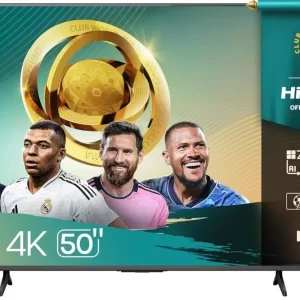 Televisor Hisense 50A65NV, 50 pulgadas, LED 4K UHD, 3840 x 2160 Pixeles, VIDAA SMART TV