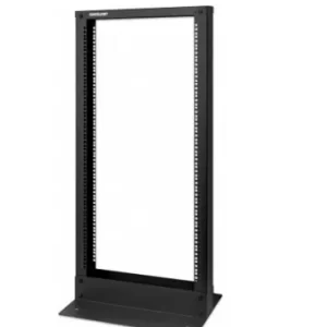 715966 Rack de dos postes 19 pulgadas para 22U; Diseño modular para una rápida instalación, acero laminado en frío de alta calidad