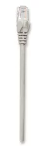 Cable de Red INTELLINET 318921 Cat5e, 1 m, RJ-45, RJ-45, Macho/Macho, Gris