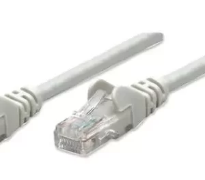 340373 Cable de red Cat6, UTP RJ45 Macho / RJ45 Macho, 3 ft. (1.0 m), Gris