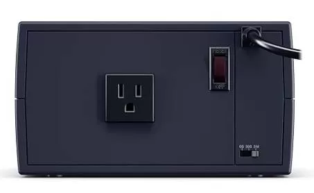 Regulador Cyberpower LB2500VR, Linea Blanca, 2500VA /1500W,Regulacion Automatica, Proteccion contra sobretensiones, AVR, color gris, panel frontal - Imagen 2