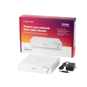 Secure Gateway HPE Instant On SG1004 4 Puertos Gigabit, Firewall, VPN, Balanceador de Carga IDS/IPS (S0G33A)