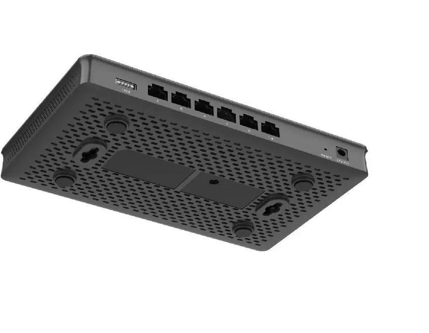 Router Gigabit VPN con 6 puertos RJ-45, 2.2Gbps,Soporta hasta 50 tuneles VPN, compatible con GWN Cloud - Imagen 3