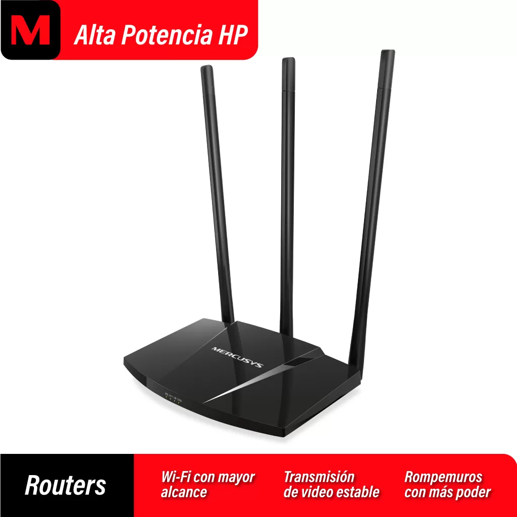 Router inalámbrico N de alta potencia de 300Mbps MERCUSYS MW330HP - Imagen 5