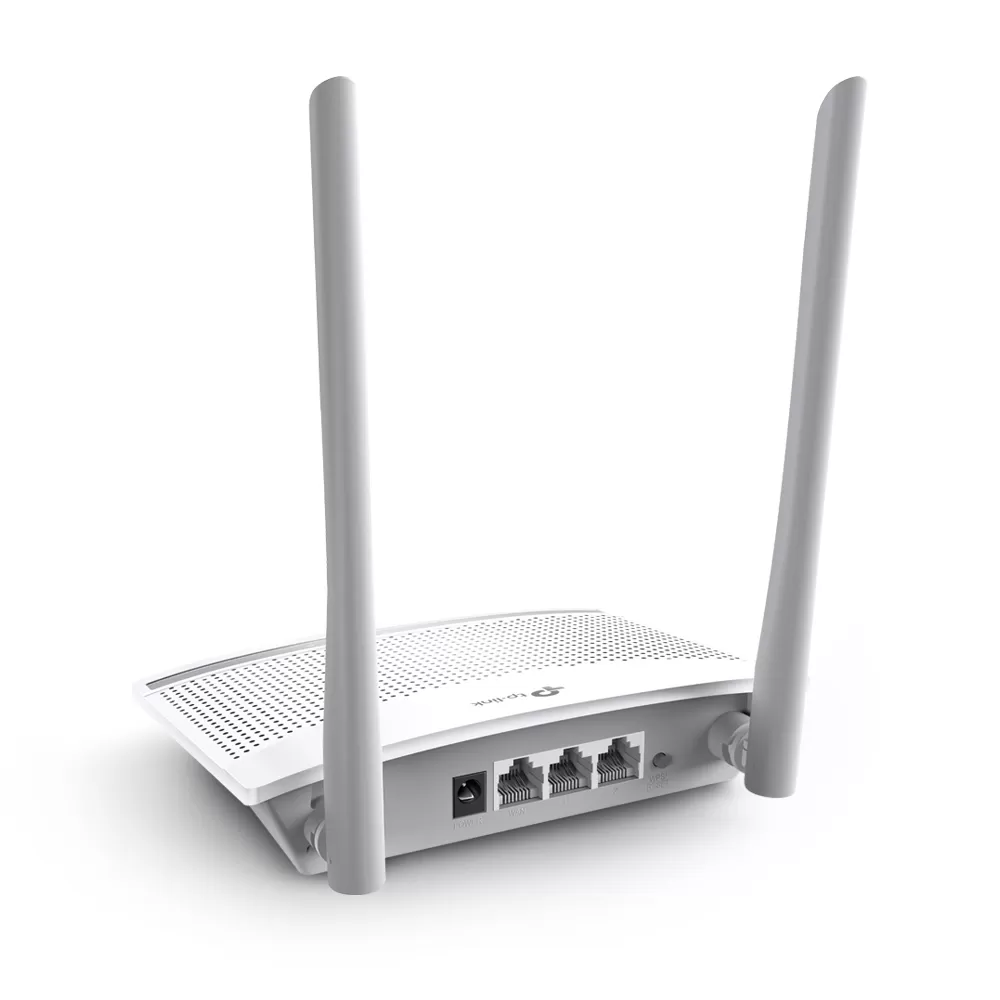 Router N 300MBPS TP-LINK TL-WR820N, 300 Mbit/s, 2,4 GHz, 2,4 GHz, Externo, 2, Blanco - Imagen 2