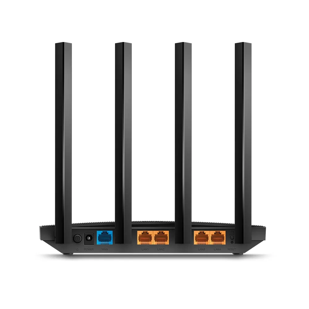 Router Inalámbrico Gigabit Dual Band AC TP-LINK Archer C80, 1.300 Mbps, 5 GHz, Omnidireccional, 4, Negro - Imagen 2