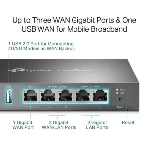 ROUTER VPN GIGABIT OMADA SDN INTEGRADO TP-LINK ER605 (TL-R605)