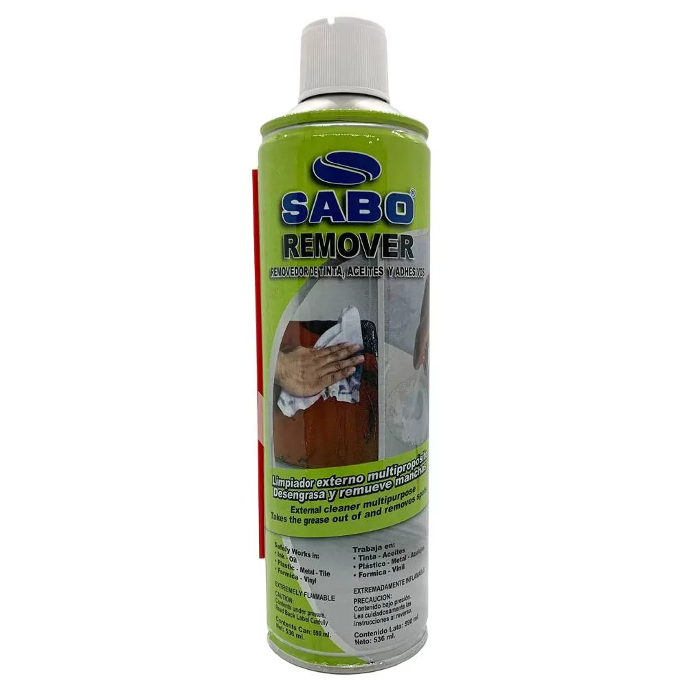 REMOVEDOR DE TINTAS Y MANCHAS SABO 590 ML - Imagen 2