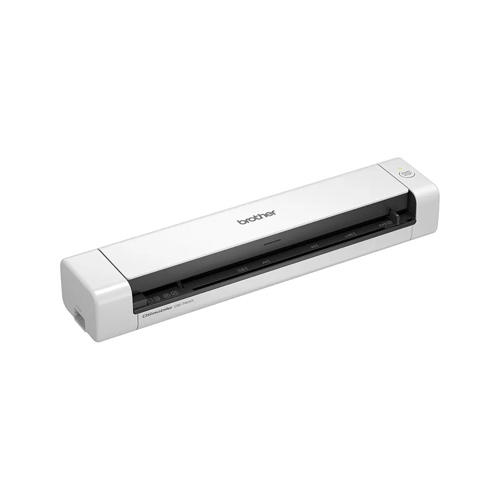 Escáner portátil Brother Valor DS740D, Dúplex, 15 ppm/30 ipm, Micro USB 3.0, soporta 1 hoja/credencial por escaneo, escanea hasta 100 hojas diarias - Imagen 2