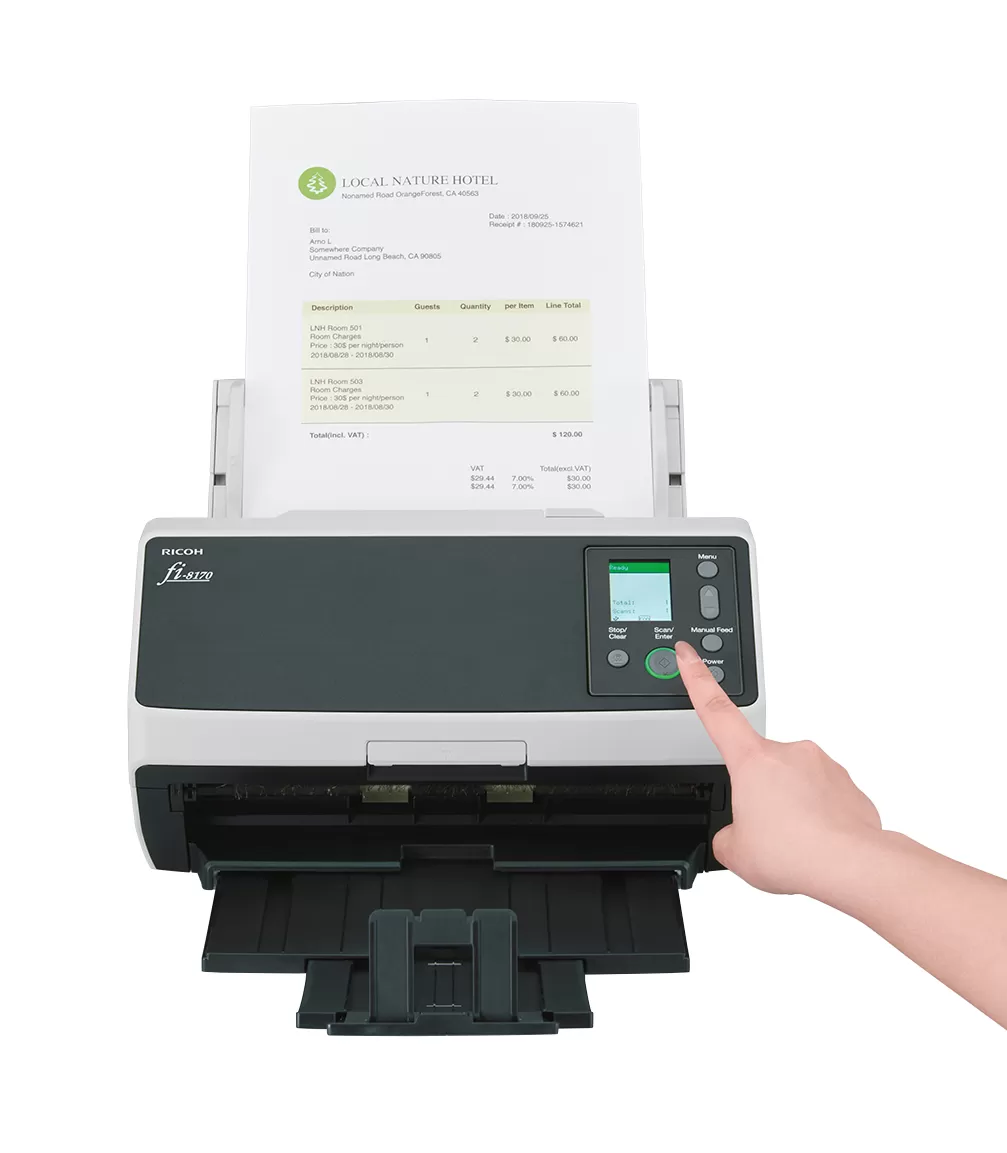 Scanner FUJITSU modelo FI-8170. - Imagen 3